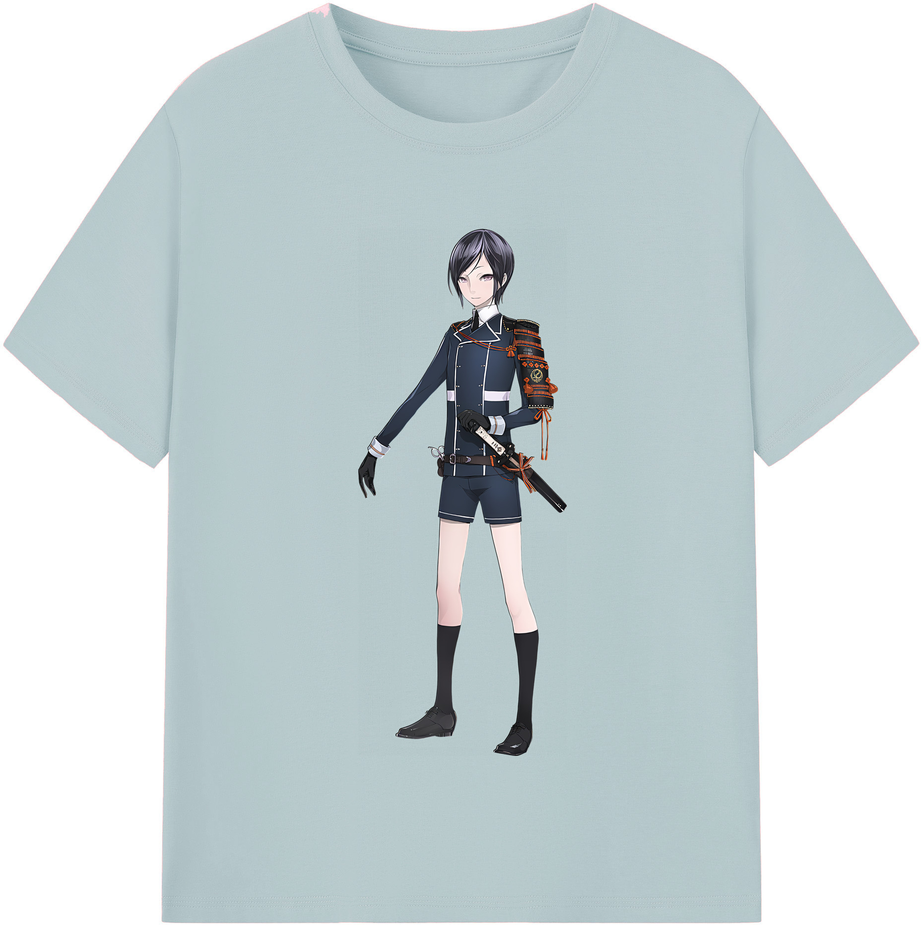 （画像用） 刀剣乱舞 Touken Ranbu 綿100％半袖Tシャツ（フロントプリント）